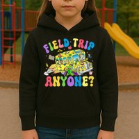 Field Trip Anyone Field Day Let The Games Begin School Bus Kids Hoodie