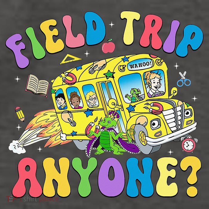 Field Trip Anyone Field Day Let The Games Begin School Bus Vector Backpack