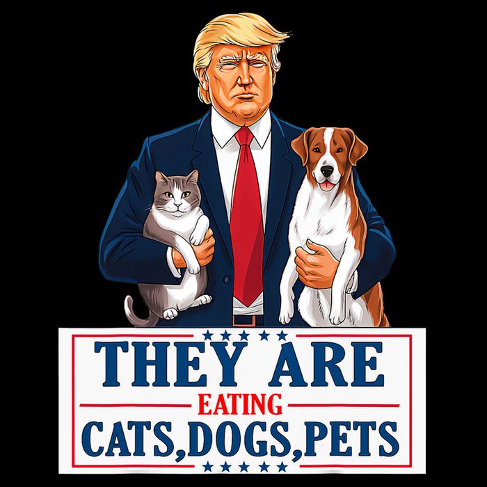 Funny They Are Eating The Dogs The Cats The Pets Trump Tank Top