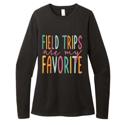 Field Trips Are My Favorite I Field Trips Children Teacher Womens CVC Long Sleeve Shirt