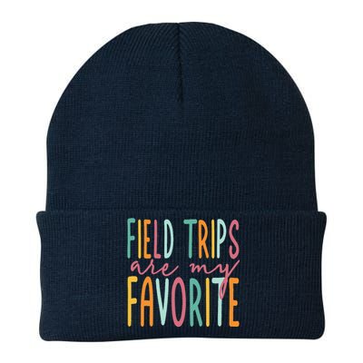 Field Trips Are My Favorite I Field Trips Children Teacher Knit Cap Winter Beanie