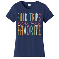 Field Trips Are My Favorite I Field Trips Children Teacher Women's T-Shirt