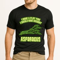 Flat Tire Asparagus Vegan Vegetarian Vegetables Funny Cooling Performance Crew T-Shirt