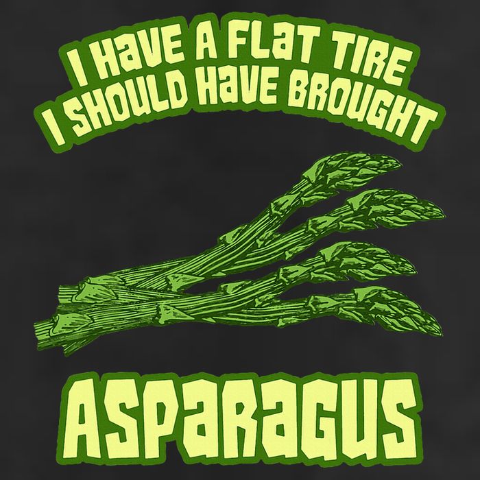 Flat Tire Asparagus Vegan Vegetarian Vegetables Funny Adult Drive Performance Visor