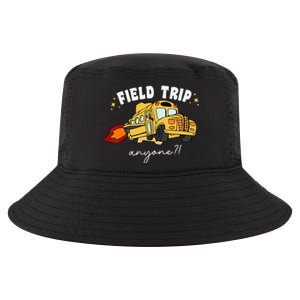 Field Trip Anyone Field Day Teacher Student School Funny Bus Cool Comfort Performance Bucket Hat