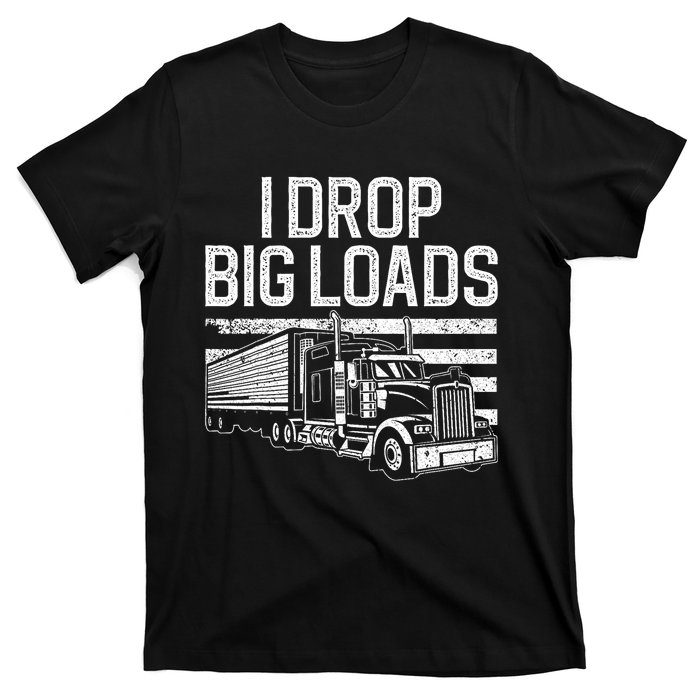 Funny Trucker Art Trucking Truck Driver T-Shirt