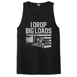 Funny Trucker Art Trucking Truck Driver PosiCharge Competitor Tank