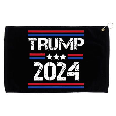 Funny Trump Arrest This Donald Trump Middle Finger President 2024 Grommeted Golf Towel