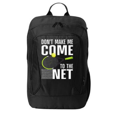 Funny Tennis Art For Women Men Teens Tennis Player Lover City Backpack