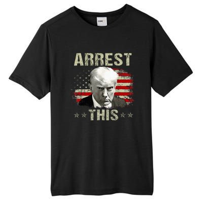 Funny Trump Arrest This Trump Arrest This Funny Trump Tall Fusion ChromaSoft Performance T-Shirt