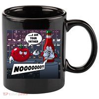 Funny Tomato And Ketchup I Am Your Father 11oz C Handle Ceramic Mug