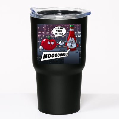 Funny Tomato And Ketchup I Am Your Father Tumbler