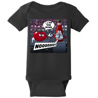 Funny Tomato And Ketchup I Am Your Father Baby Bodysuit