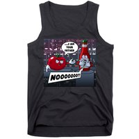 Funny Tomato And Ketchup I Am Your Father Tank Top