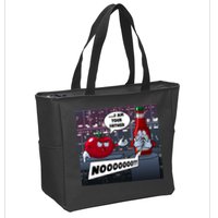 Funny Tomato And Ketchup I Am Your Father Zip Tote Bag