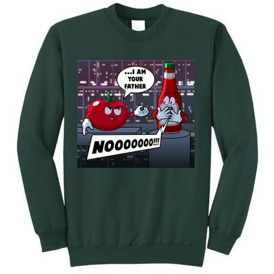 Funny Tomato And Ketchup I Am Your Father Sweatshirt