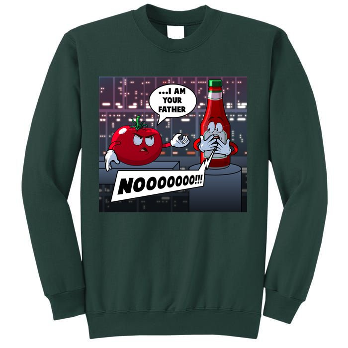 Funny Tomato And Ketchup I Am Your Father Sweatshirt