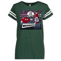 Funny Tomato And Ketchup I Am Your Father Enza Ladies Jersey Football T-Shirt