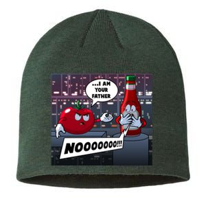 Funny Tomato And Ketchup I Am Your Father Sustainable Beanie