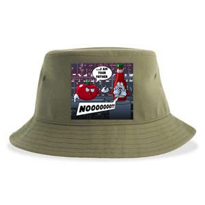 Funny Tomato And Ketchup I Am Your Father Sustainable Bucket Hat