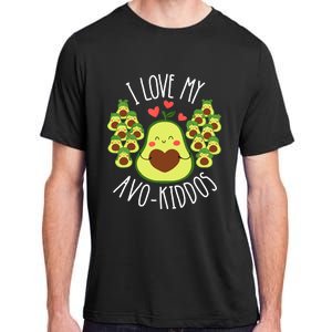 Funny Teacher Avocado Valentine's Day Cute Retro Wo Adult ChromaSoft Performance T-Shirt