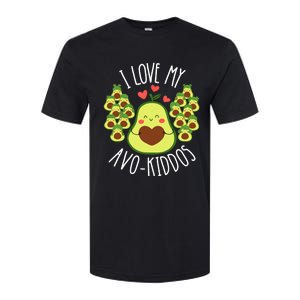 Funny Teacher Avocado Valentine's Day Cute Retro Wo Softstyle CVC T-Shirt