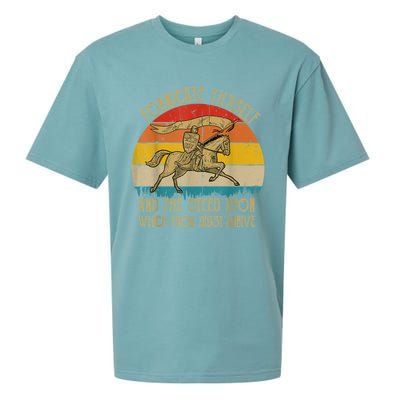 Fornicate Thyself And The Steed Upon Which Thou Didst Arrive Sueded Cloud Jersey T-Shirt