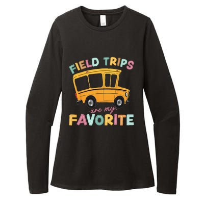 Field Trips Are My Favorite Field Trip Teacher Group Costume Womens CVC Long Sleeve Shirt