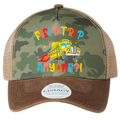 Field Trip Anyone School Trips Field Day 2025 Teachers  Legacy Tie Dye Trucker Hat