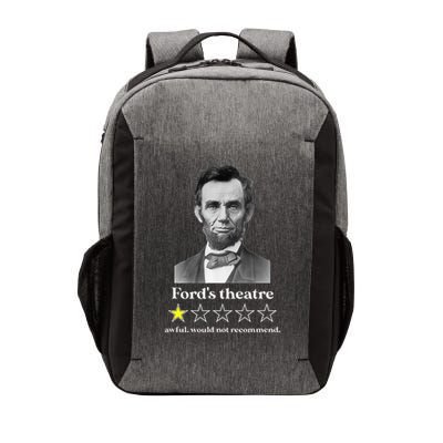 Ford's Theatre Awful Would Not Recommend Review Funny Vector Backpack