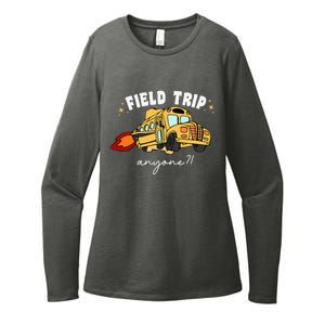 Field Trip Anyone Teacher Field Day Funny Presents Womens CVC Long Sleeve Shirt