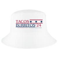 Funny Tacos And Burritos Vote 2024 Cool Comfort Performance Bucket Hat