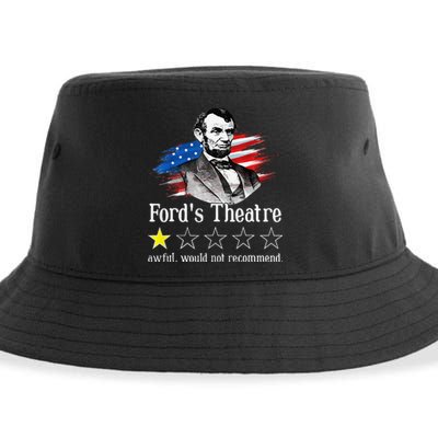 Ford's Theatre Awful Would Not Recommend Review Sustainable Bucket Hat