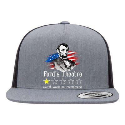 Ford's Theatre Awful Would Not Recommend Review Flat Bill Trucker Hat