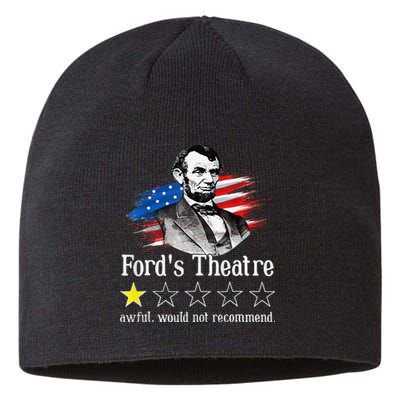 Ford's Theatre Awful Would Not Recommend Review Sustainable Beanie