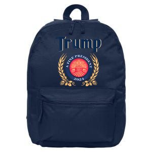 Funny Trump A Fine President 2024 16 in Basic Backpack