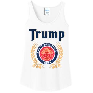 Funny Trump A Fine President 2024 Ladies Essential Tank