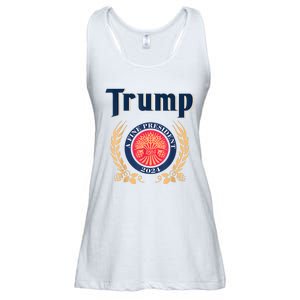 Funny Trump A Fine President 2024 Ladies Essential Flowy Tank