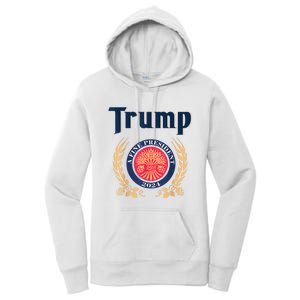 Funny Trump A Fine President 2024 Women's Pullover Hoodie