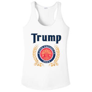 Funny Trump A Fine President 2024 Ladies PosiCharge Competitor Racerback Tank