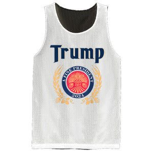 Funny Trump A Fine President 2024 Mesh Reversible Basketball Jersey Tank