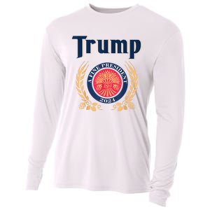 Funny Trump A Fine President 2024 Cooling Performance Long Sleeve Crew