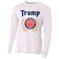 Funny Trump A Fine President 2024 Cooling Performance Long Sleeve Crew