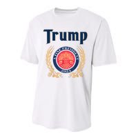 Funny Trump A Fine President 2024 Performance Sprint T-Shirt