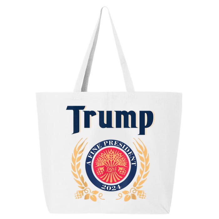 Funny Trump A Fine President 2024 25L Jumbo Tote