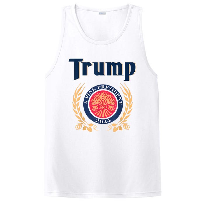 Funny Trump A Fine President 2024 PosiCharge Competitor Tank