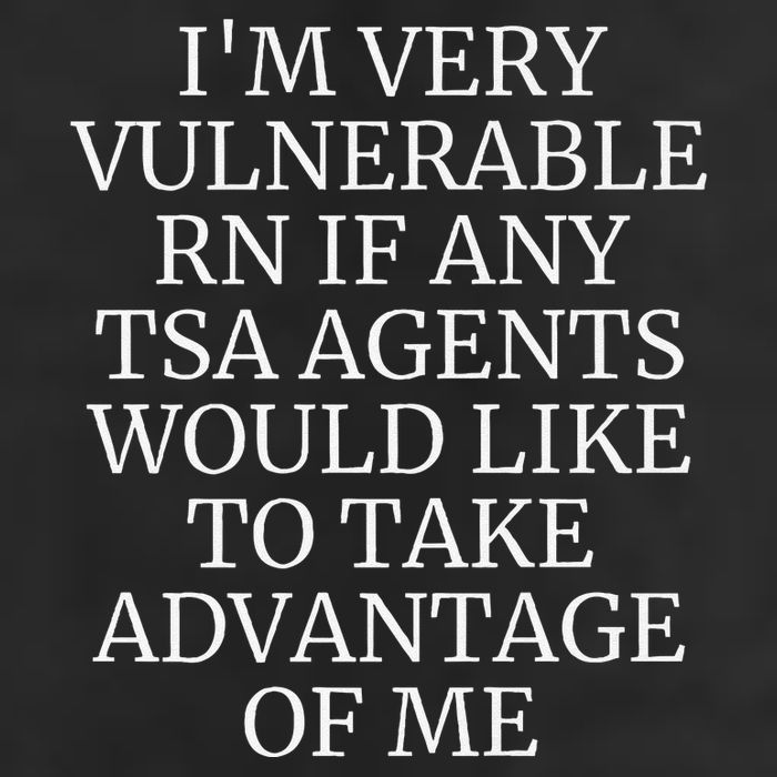 Funny Tsa Agent Very Vulnerable Rn Embarrassing Airport Premium Golf Towel