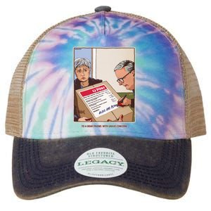 Freepalestine To A Dear Friend With Grave Concern Albo And Penny Legacy Tie Dye Trucker Hat