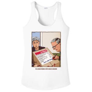 Freepalestine To A Dear Friend With Grave Concern Albo And Penny Ladies PosiCharge Competitor Racerback Tank