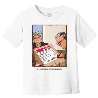 Freepalestine To A Dear Friend With Grave Concern Albo And Penny Toddler T-Shirt